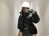 ウェロンハイネックフーデッドパディング (2color)