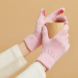 two hole touch finger touch gloves