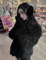 Bambi Fluffy Fur Jacket