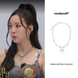[Celeb pick] トゥインクルバタフライネックレス