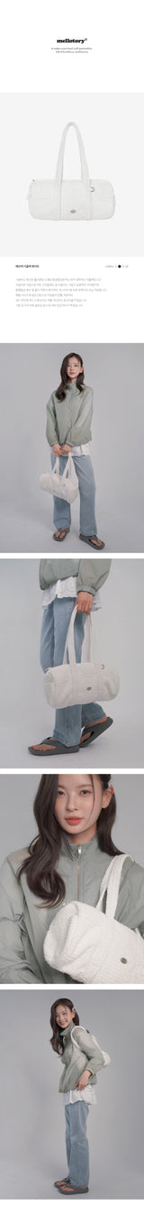 FABRIC ダッフルバッグ(WIHTE)
