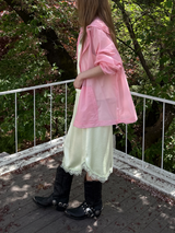  satin lace skirt 