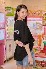 KIRSH X TOKYO HAND LOGO T-SHIRT - BLACK
