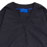 V-NECK LAYERED LONG T-SHIRT (UNISEX)_SYF3TS07CG
