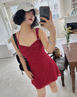 LAZY DOT MINI DRESS