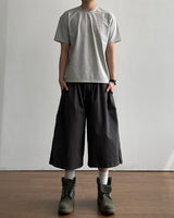 デロショルダーシームショートスリーブTシャツ