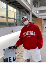  Urban Stanford Double Middle Cloth Embroidery Hoodie