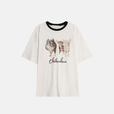 ASCLO チワワリンガー半袖Tシャツ (2color)