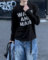 Text Regular Fit Long Sleeve
