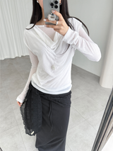object halter top (3color)