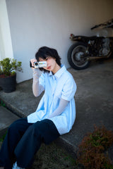 Melo Shirring Blouse (2color)