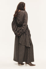 Tartan soup skirt