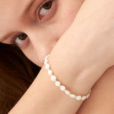 Mother of Pearl Heart Bracelet