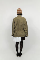 Regular half-neck night jacket (3color)