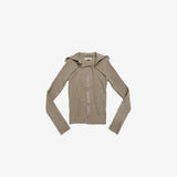 Meran Wool Two Way Knit Cardigan