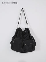 Pocket Multi-Shoulder Bag Backpack (3Way)
