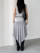 orbit off halter dress set (4color)