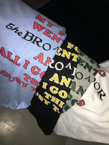 99 セミクロップドショートスリーブTシャツ(4c)