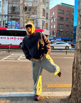 two tone blouson