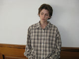 Autumn check shirt_beige