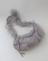 CHIFFON SHIRRING BAG (4COLORS!)