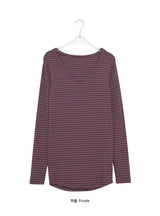 Kaer Stripe Layered Long Sleeve Tee