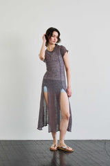WITTY KNIT ONE-PIECE / MOCHA