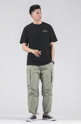 UNITY cotton short sleeved black