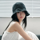 Molly String Bonnet Hat (Black)