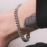 Buckle Chain Bracelet Stainless Steel_CLEF SHIRTS BRC