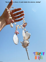 Natural Pearl Wind Chime Necklace