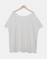 Lupyu Back Cross Short-Sleeve T-Shirt
