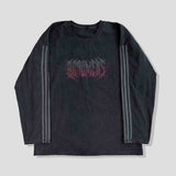 クルー トラック ピグメント ロングスリーブ Tシャツ