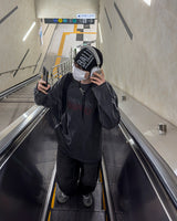 クルー トラック ピグメント ロングスリーブ Tシャツ