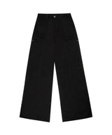 MINI POCKET WIDE COTTON PT BLACK