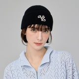 Leaf VZ Logo Washed Beanie / Black