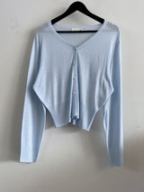 Bessy V-Neck Sheer Lightweight Summer Cardigan (8 colors)