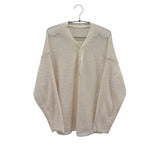 Bena Rouge V-Neck Button Knit (5c)