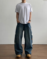 All-Star Patch Denim Pants