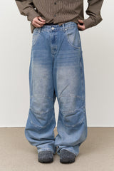 True Biker Wide Denim