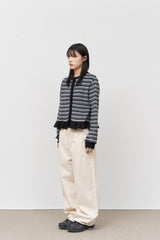 (W)メイフリルカーディガン
