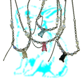 ベイビーバニーネックレス (4color)