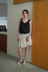 Bella lace blouse_navy