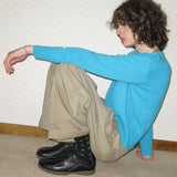 ファジー Men 0021. ステッチレースアップ - 4colors