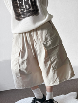 Windy Nylon Rustling Cargo Bermuda 5 Color