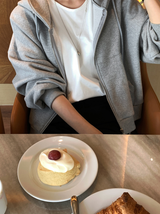 [Lè made/7,000 Sold] Lè madeエブリ ジップアップ フーディ/ 5カラー
