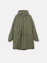 Prin Long Field Padding Hooded Jumper