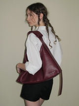 [FITB X Dasha] D. Wide Strap Bag (wine)