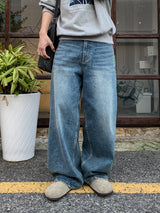 MR Dat long wide Denim