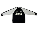 (UNISEX) ヒップオーバーフィットカラーブロックスウェットシャツ – 3 COLOR